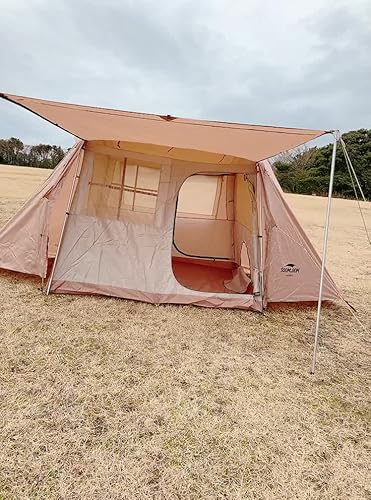 Amazon.co.jp: Soomloom 3-4人用テントTiny-Town タープスペース